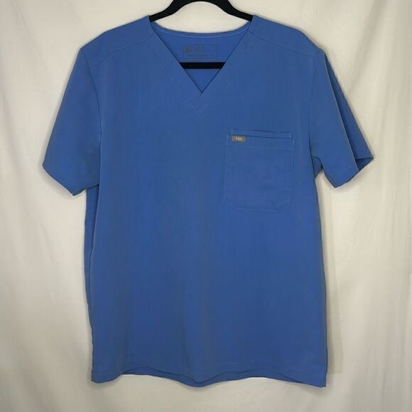 Figs GUC blue technical collection scrub top Size large - Picture 1 of 5